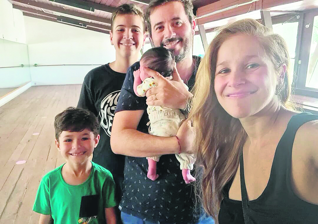 Giovanelli en familia.