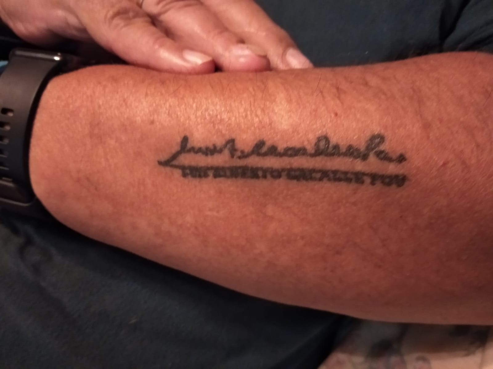 La firma de Luis Lacalle Pou