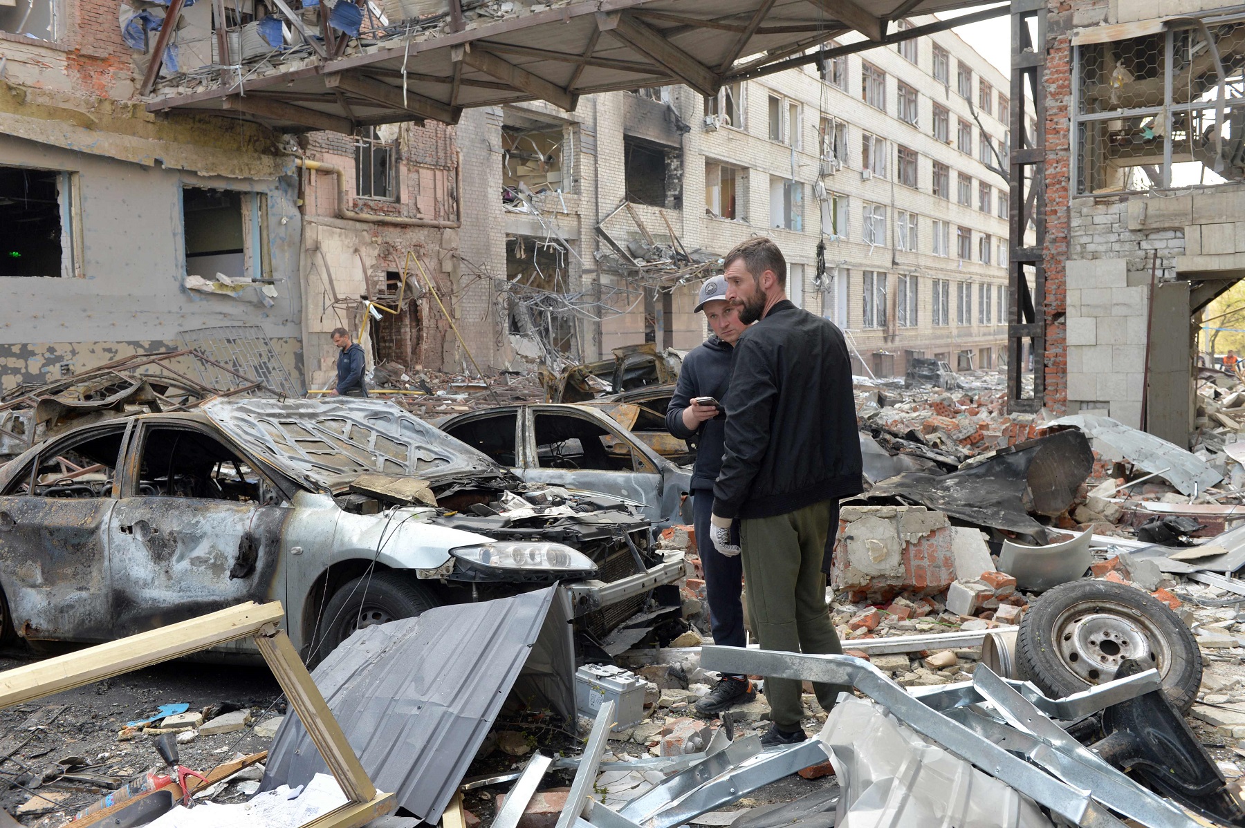 Guerra en Ucrania. Foto: AFP.