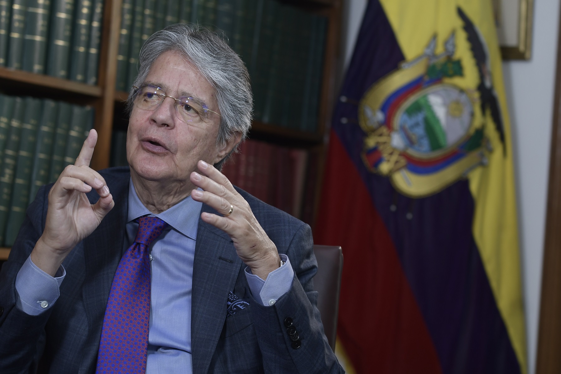 Guillermo Lasso. Foto: Leonardo Mainé.