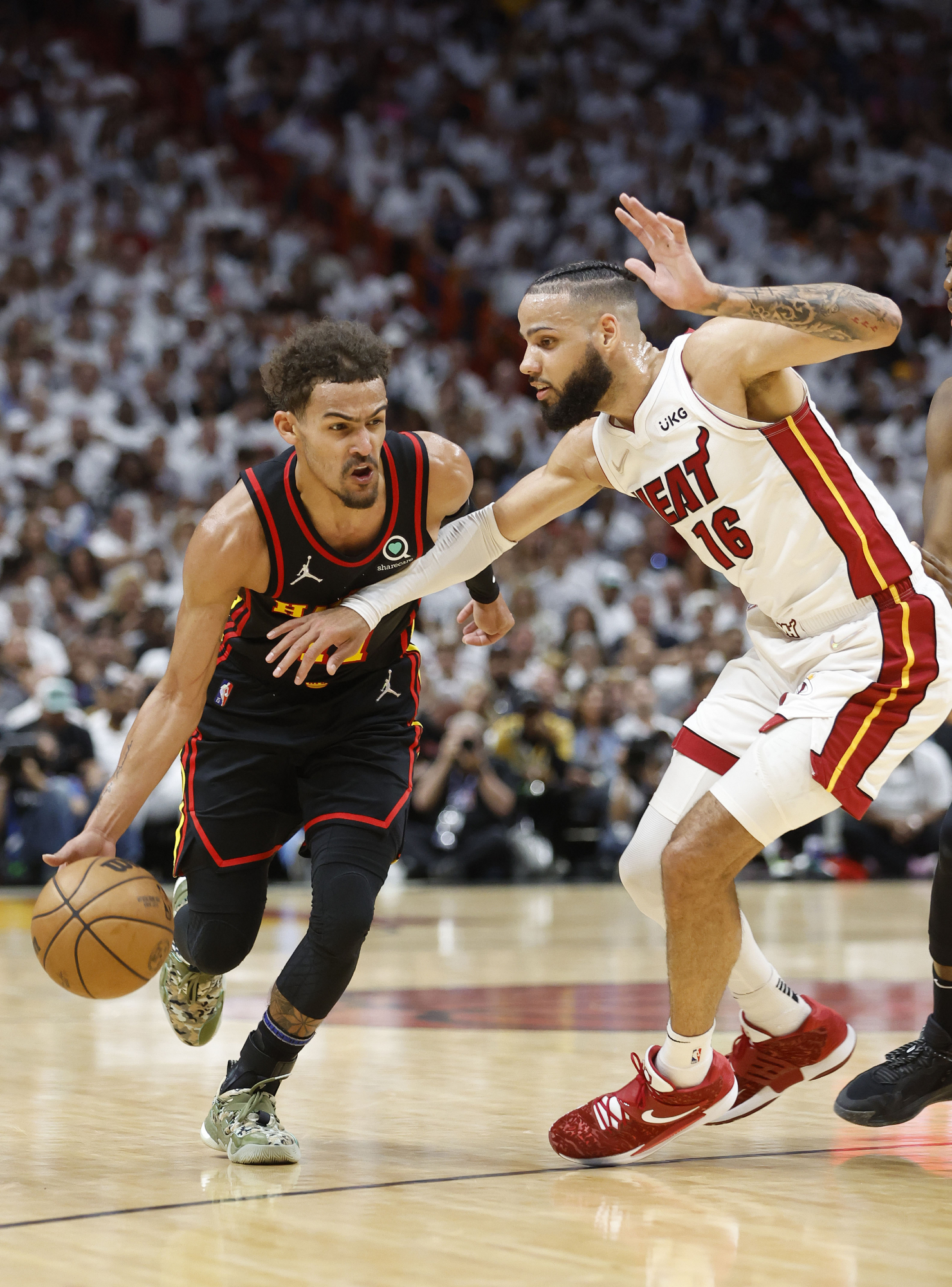 Miami Heat venció a Atlanta Hawks. Foto: EFE.