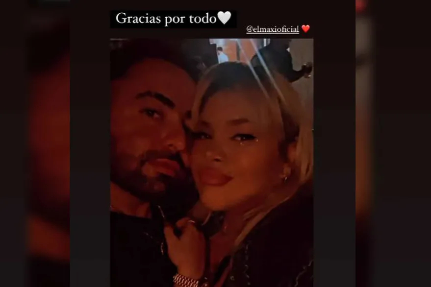 Morena Rial y Maximiliano Bertorello. Foto: Instagram Morena Rial