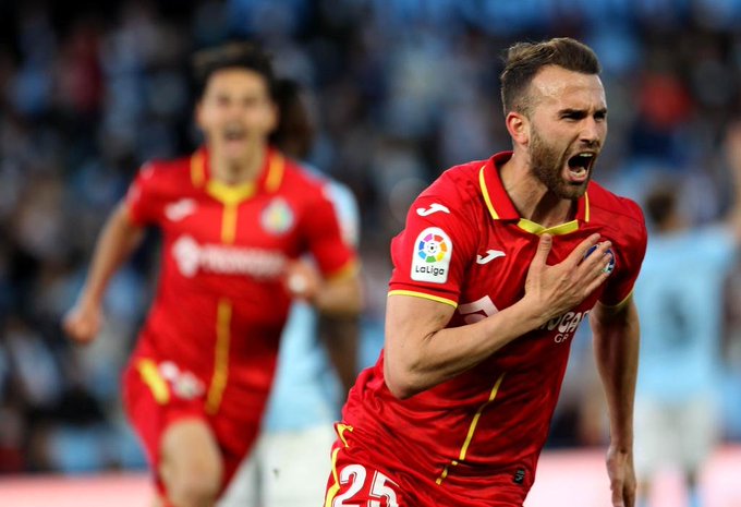 Doblete de Borja Mayoral para el triunfo del Getafe. FOTO: LaLiga.