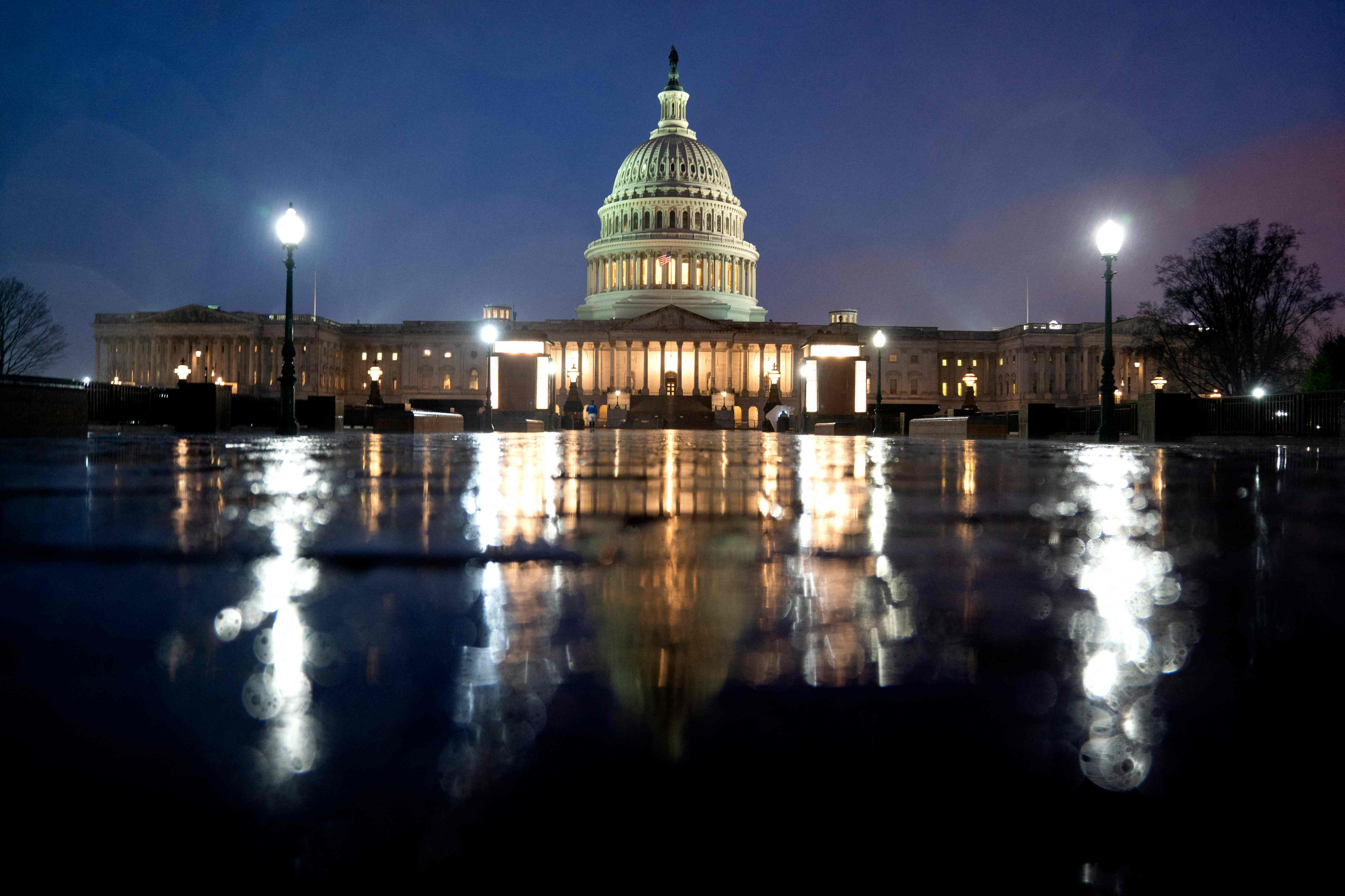Capitolio de Estados Unidos. Foto: AFP