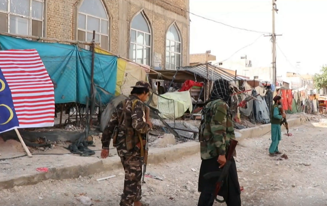Atentado en Afganistán. Foto: Captura de video de EFE