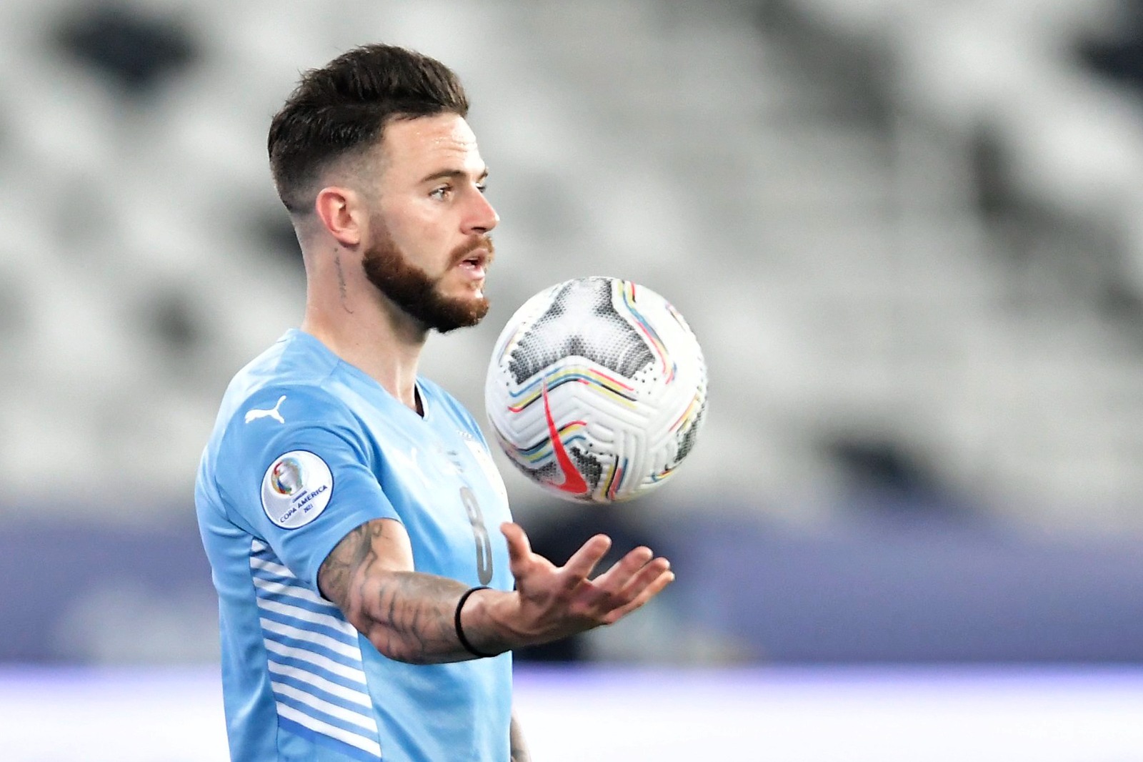 Nahitan Nández. FOTO: Nicolás Pereyra.