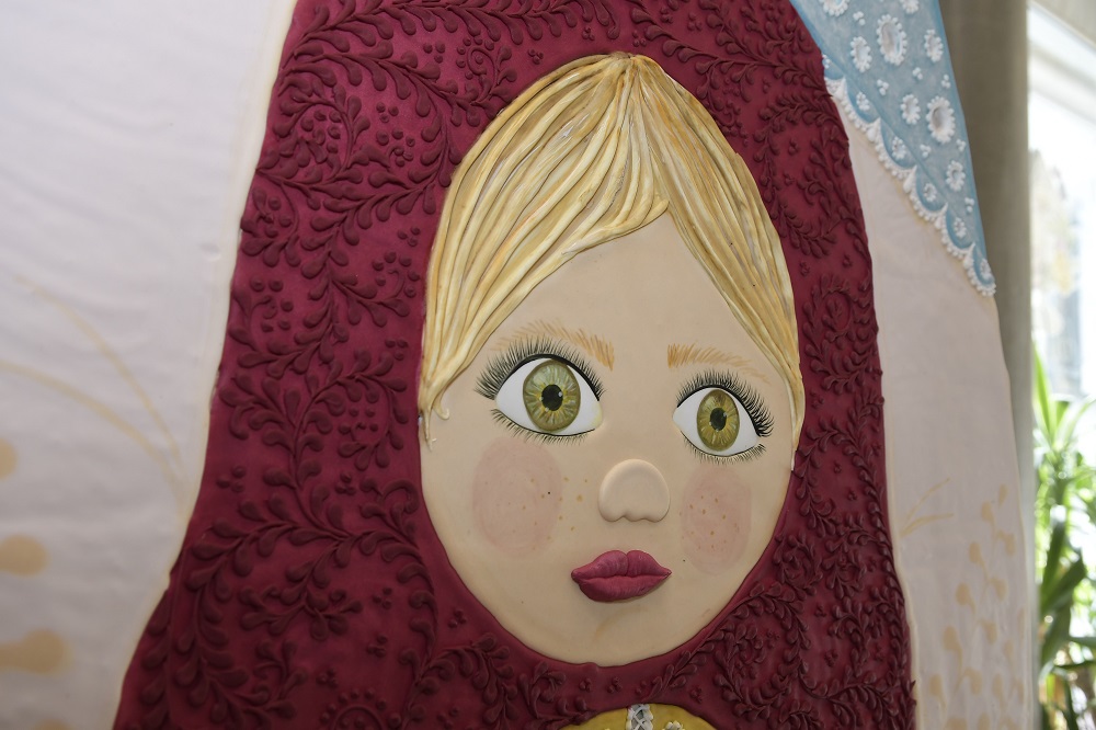 Mamushka de galleta hecha por Olga