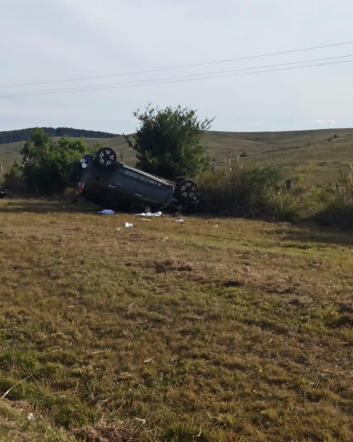 Accidente en Ruta 8. Foto: Policía Caminera