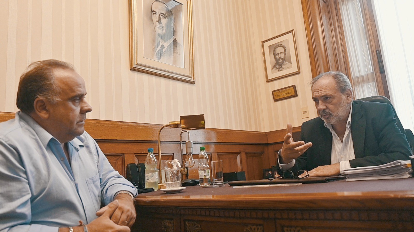 Joselo López y Jorge Gandini en "Conversando"