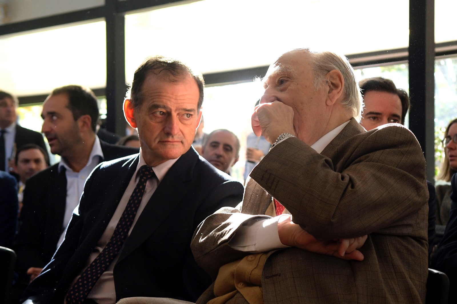 Presentación de plan de reforma de la seguridad social a legisladores de la coalición. Foto: Leonardo Maine