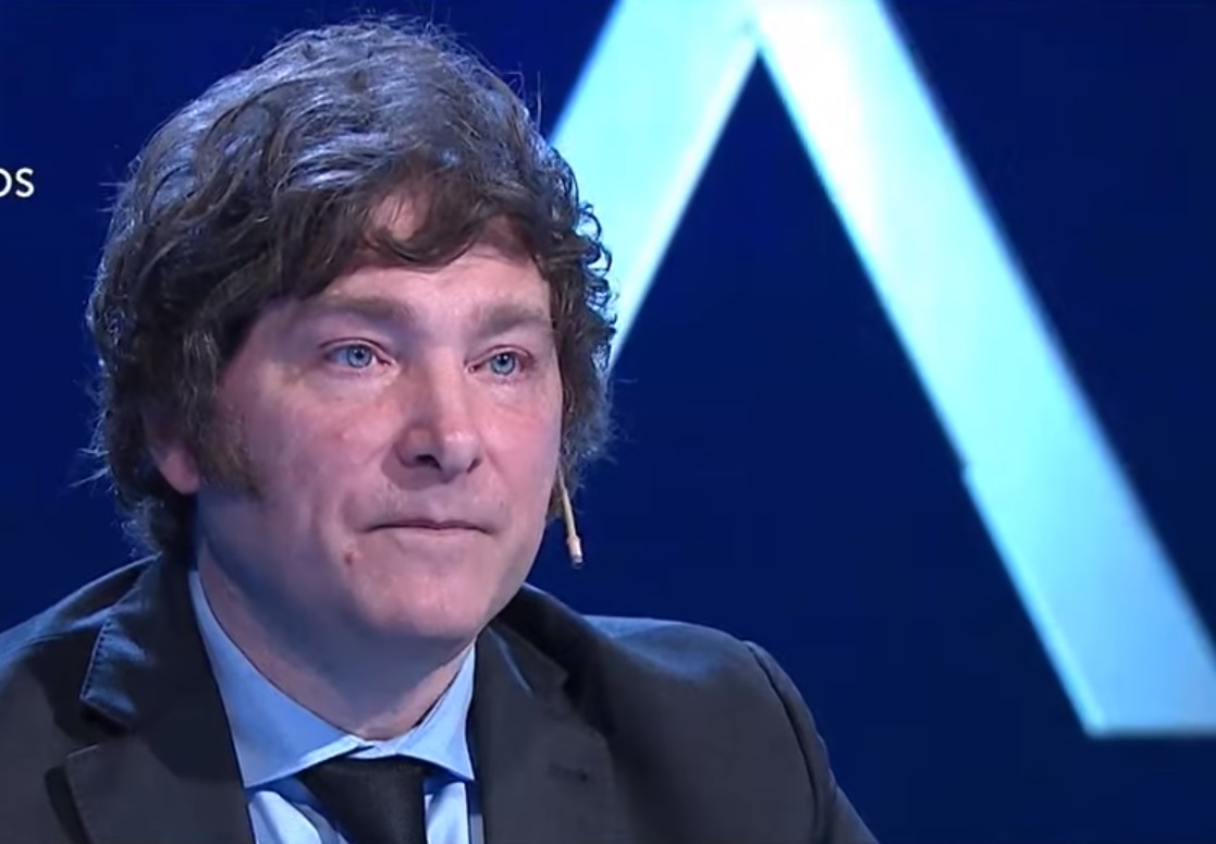 Javier Milei en Animales Sueltos. Foto: Captura de video