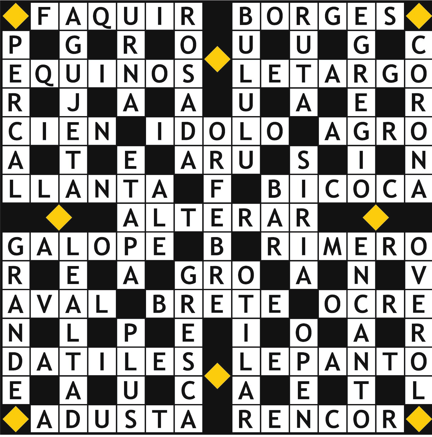 Solución del juego anterior.