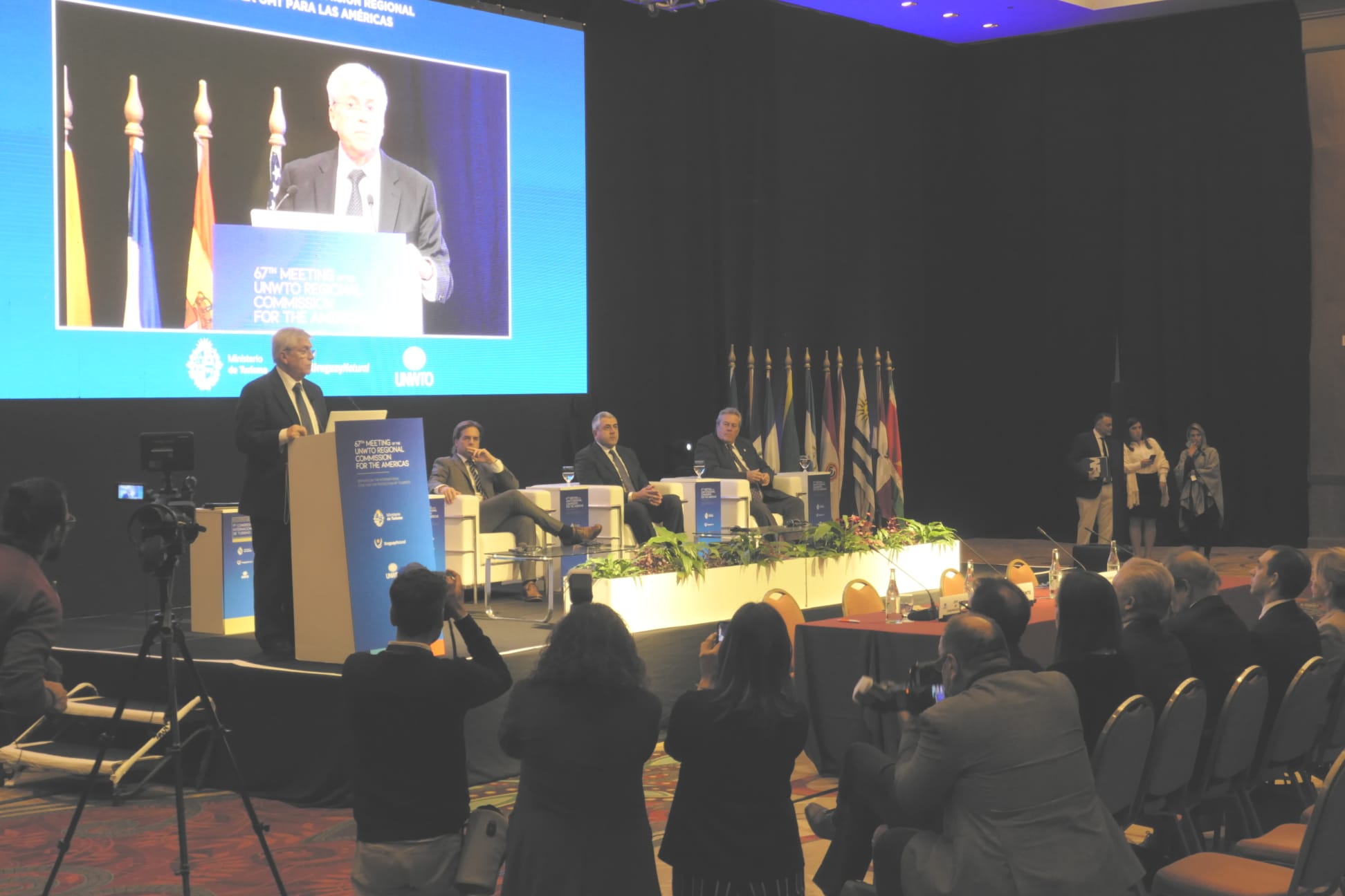 Reunión de la Comisión Regional de la Organización Mundial del Turismo . Foto Ricardo Figueredo