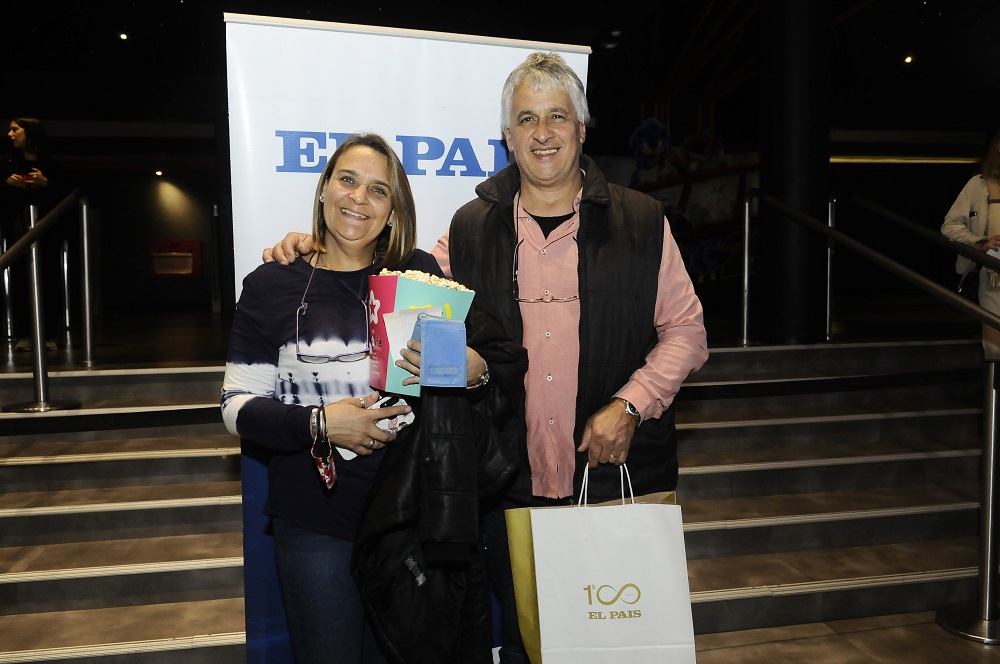 Alexandra y Julio en la función de El País. Foto: Darwin Borrelli.
