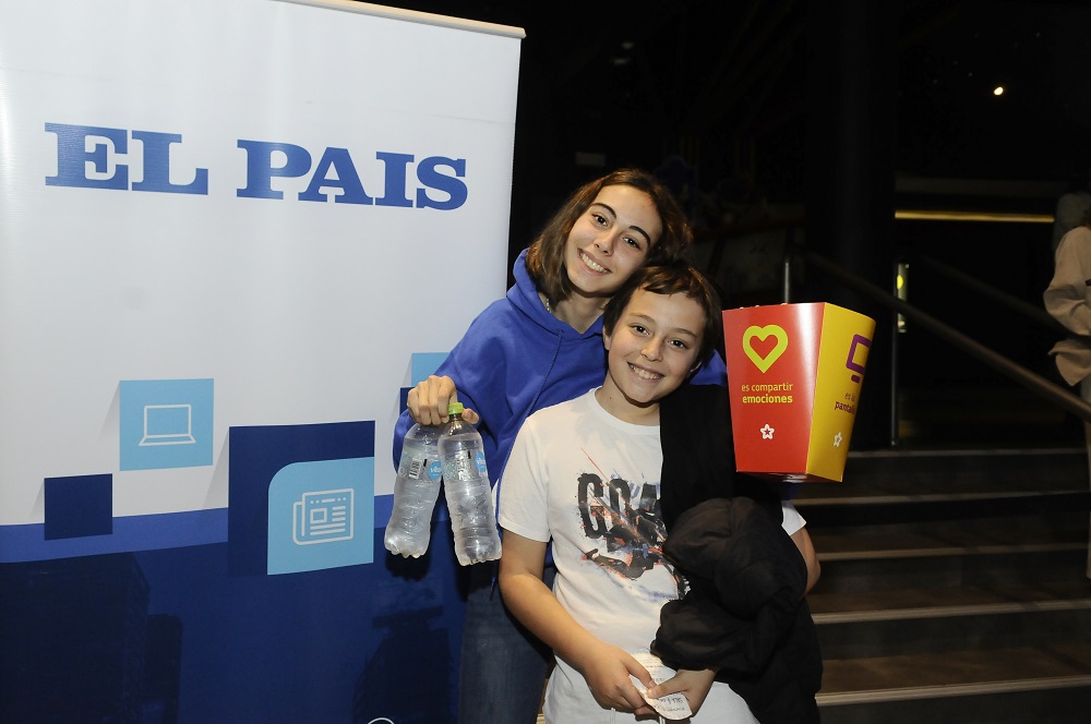 Carla y Julio en la divertida jornada. Foto: Darwin Borrelli.