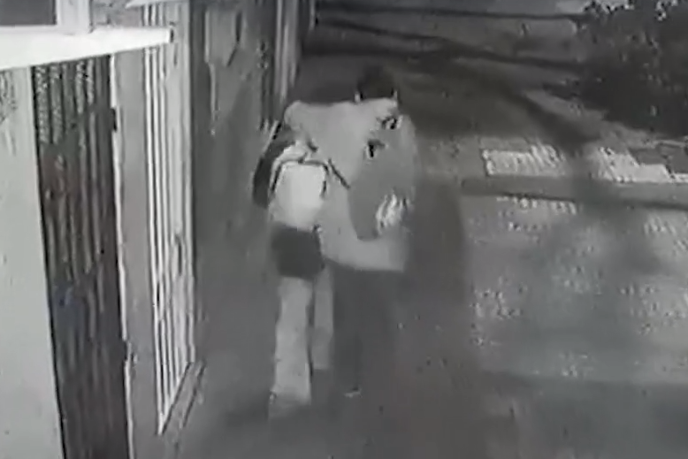 Grabación de agresión en Paso Molino. Foto: Captura de Subrayado (Canal 10)