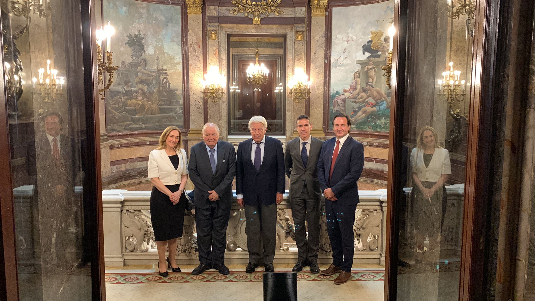 Homenaje a la Democracia de Ceres en España. Foto: Ceres