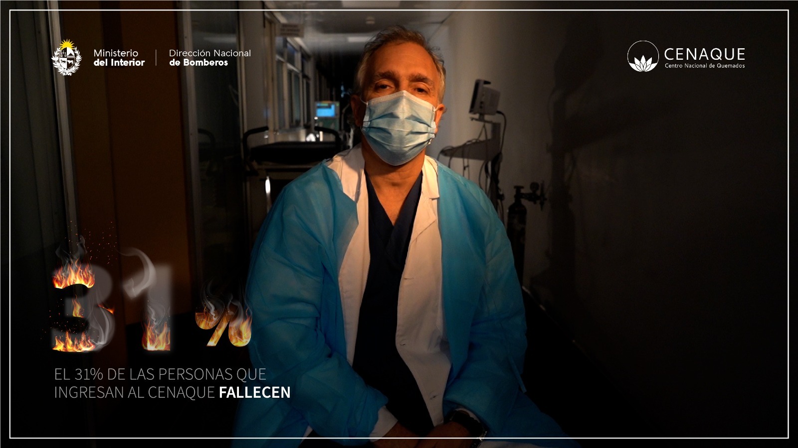 Campaña “nunca pasa hasta que te pasa”. Foto: Ministerio del Interior