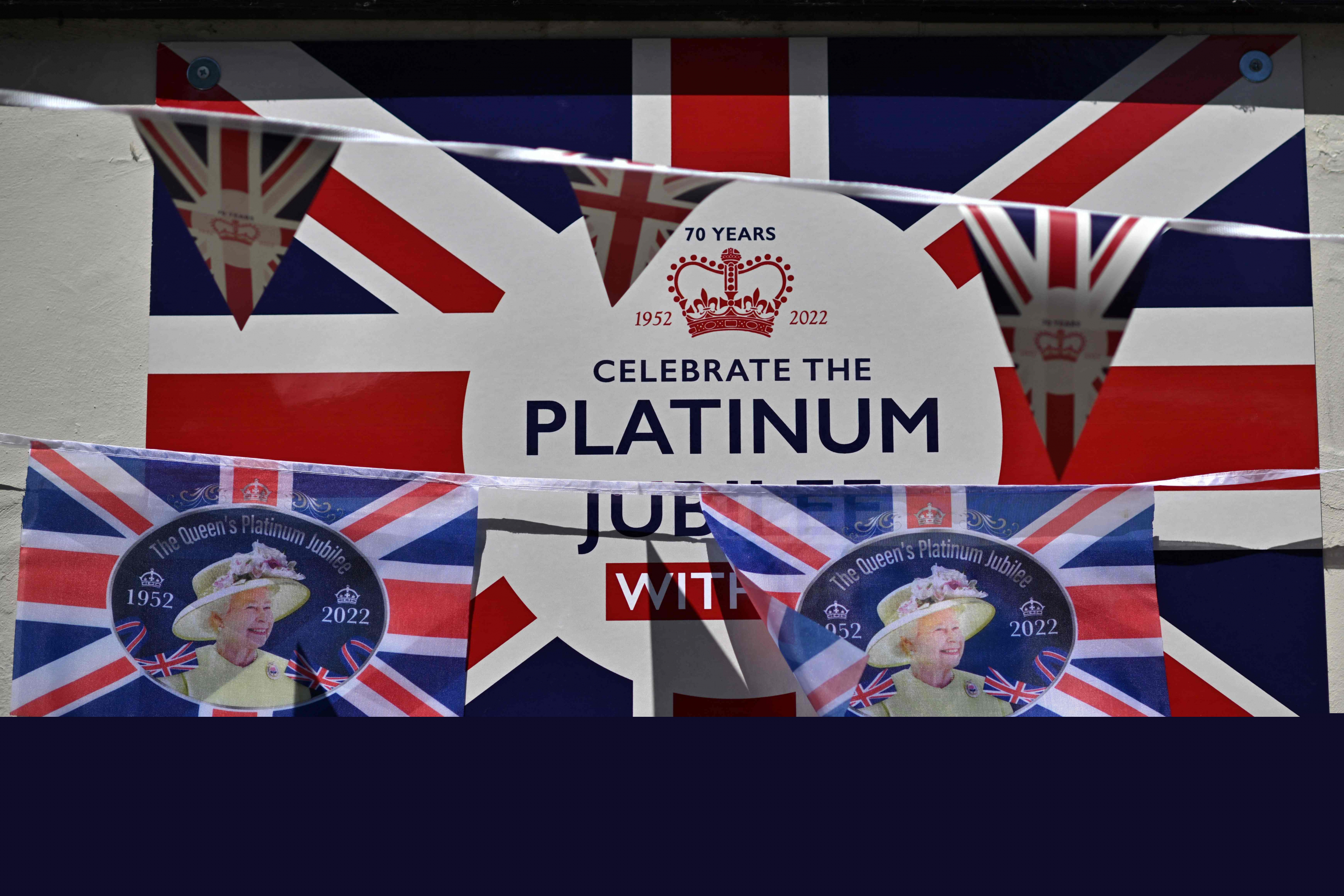 Bidford on Avon se prepara para el jubileo de la reina Isabel II.