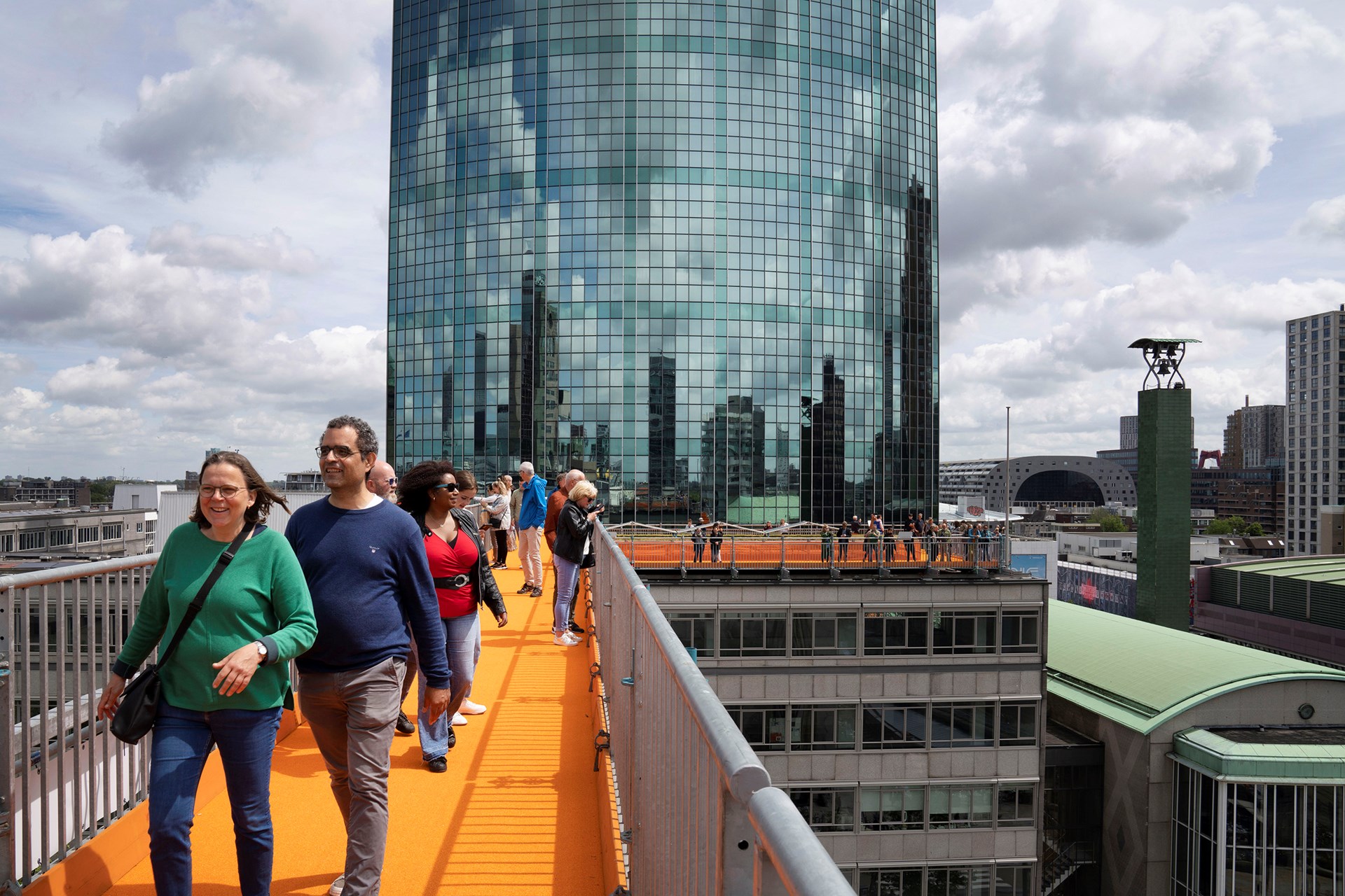 Rotterdam Rooftop Walk Foto: Frank Hanswijk