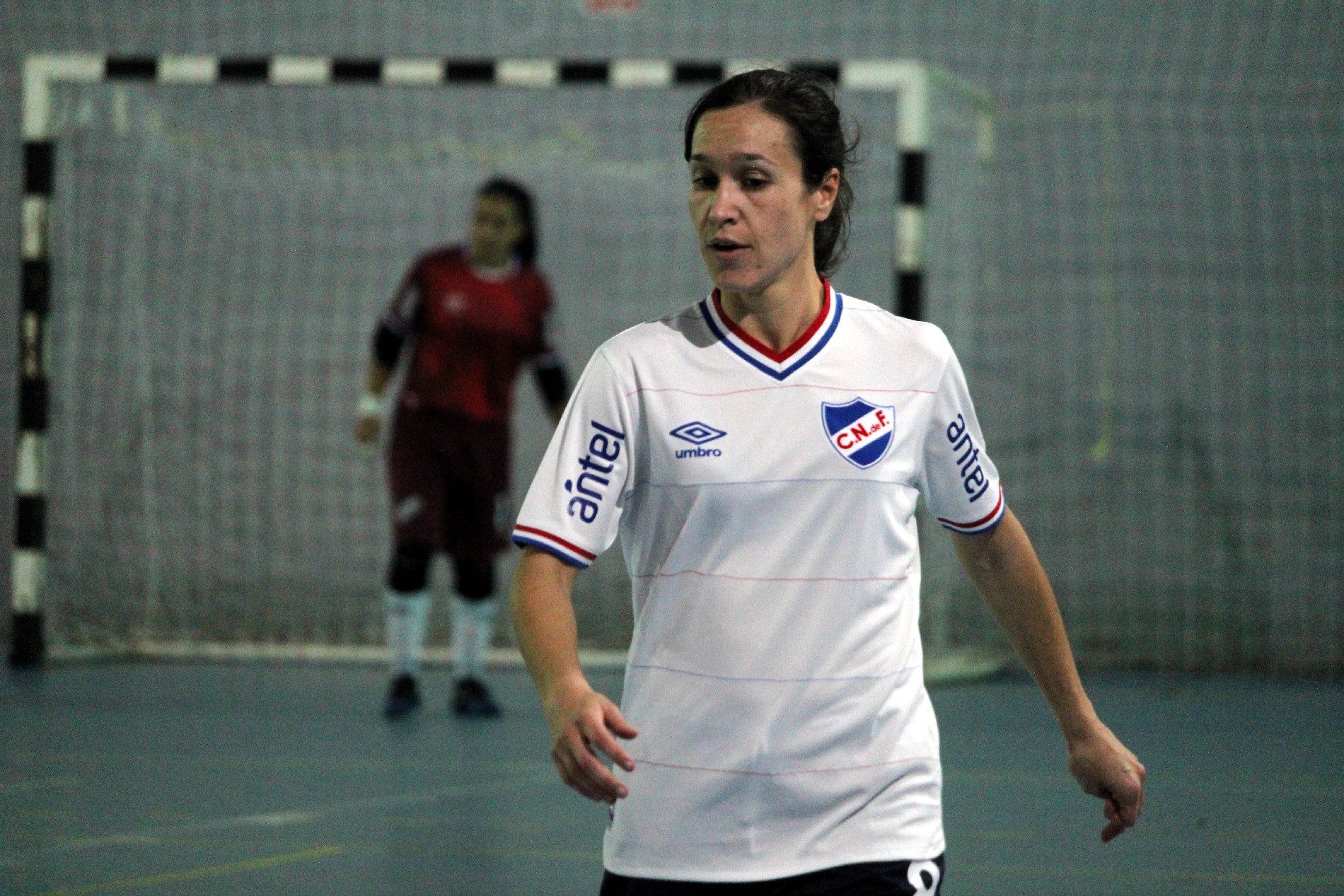 Fútbol Sala: Nacional le ganó a UTU y es líder del campeonato femenino. Foto: Matías Pérez