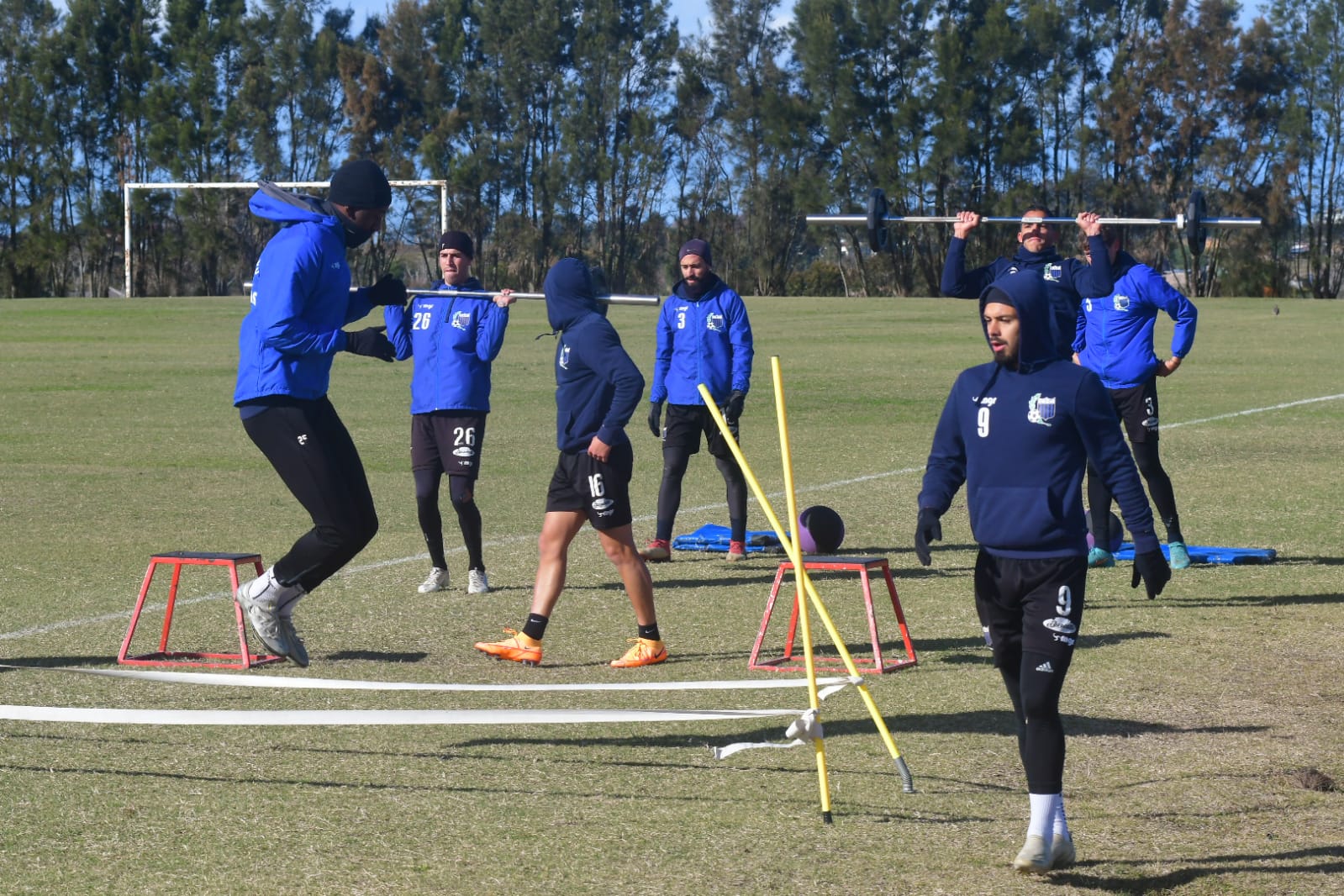 Entrenamiento de Liverpool. Foto: Francisco Flores.