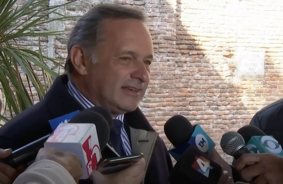 Álvaro Delgado en rueda de prensa. Foto: Captura