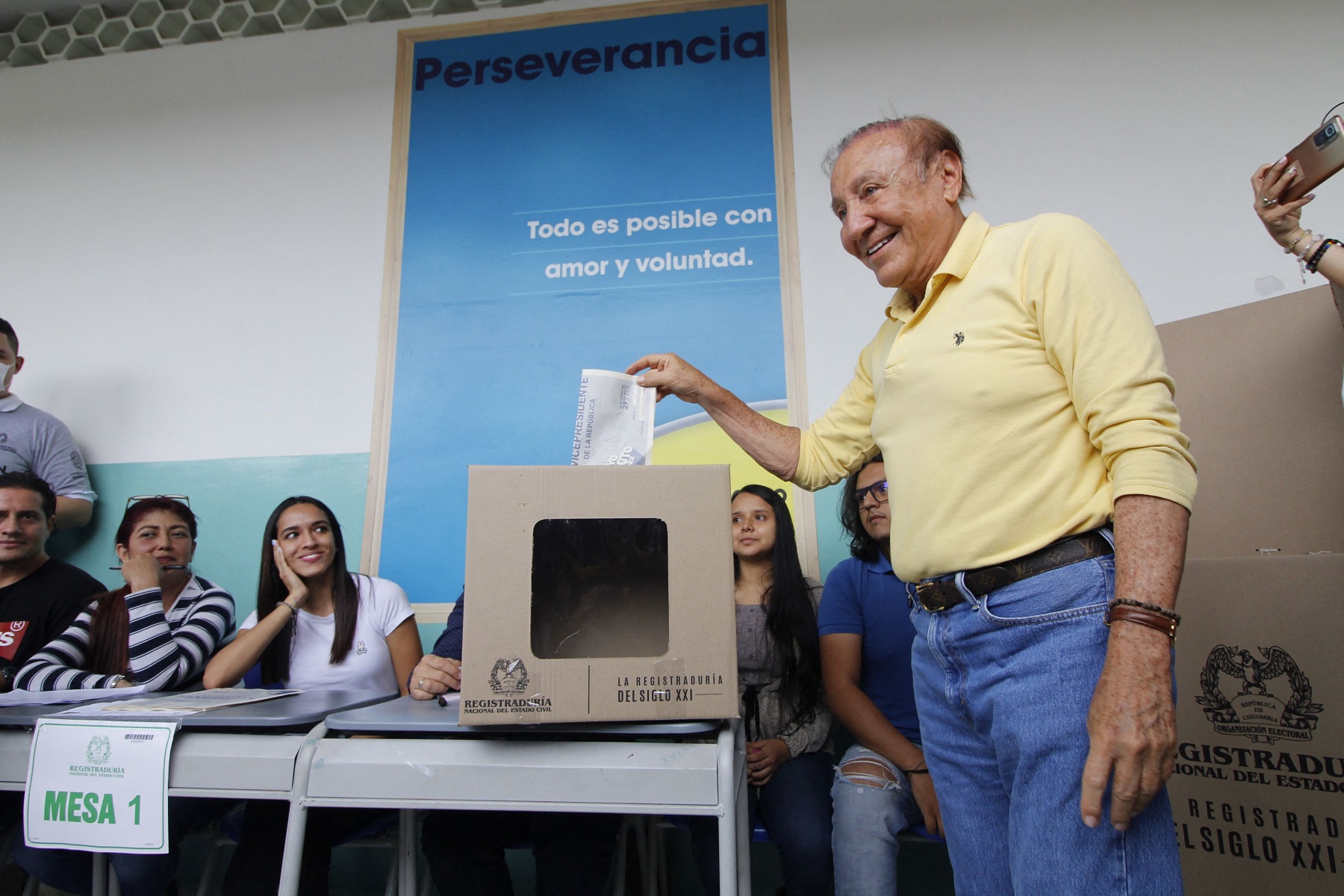 Rodolfo Hernández. Foto: AFP.