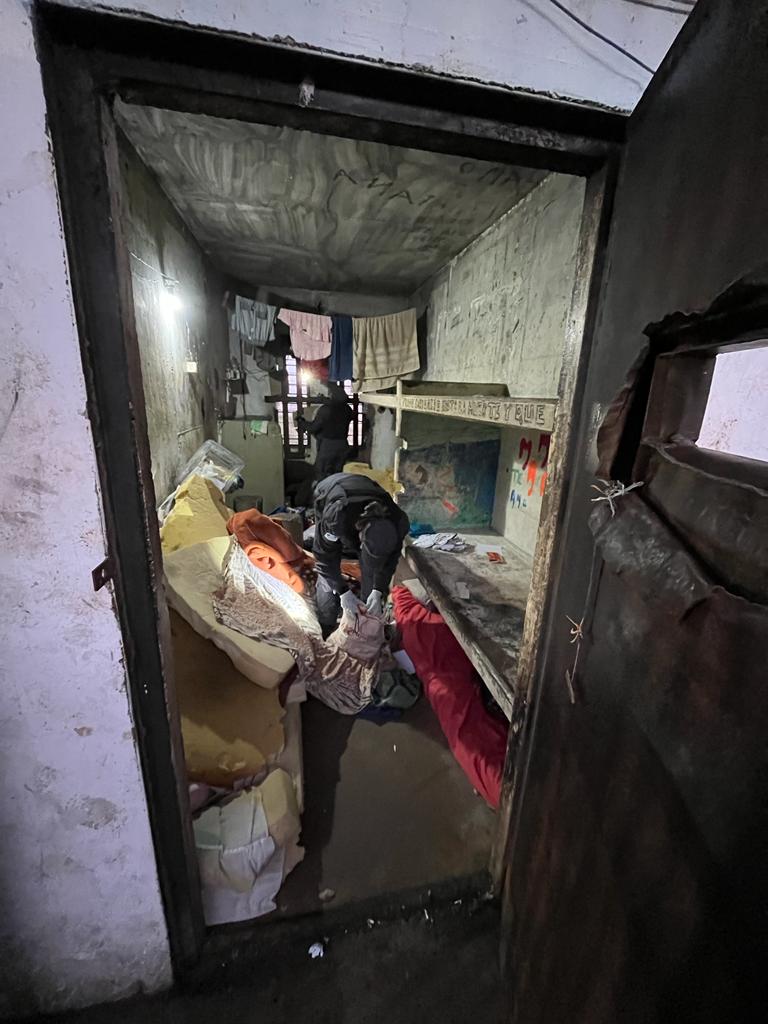 Requisa general en ex Comcar. Foto: Ministerio del Interior