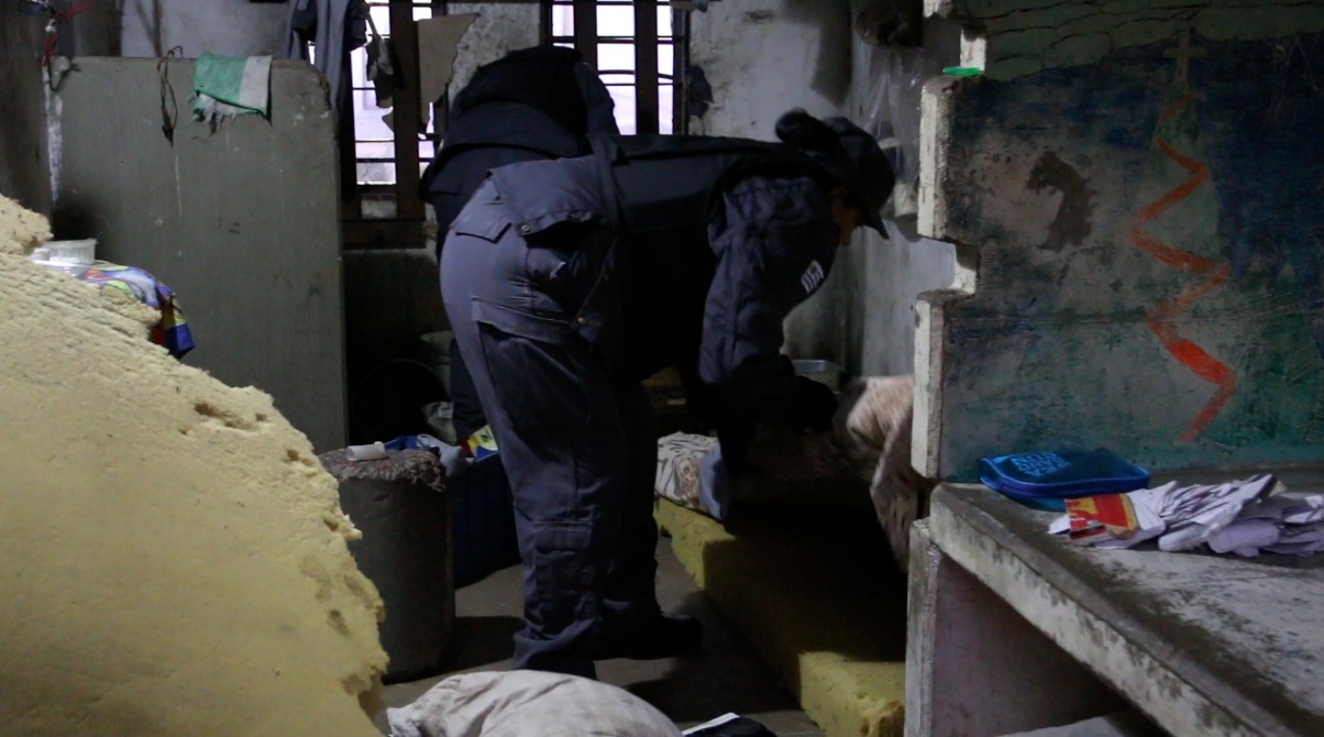 Requisa general en ex Comcar. Foto: Ministerio del Interior