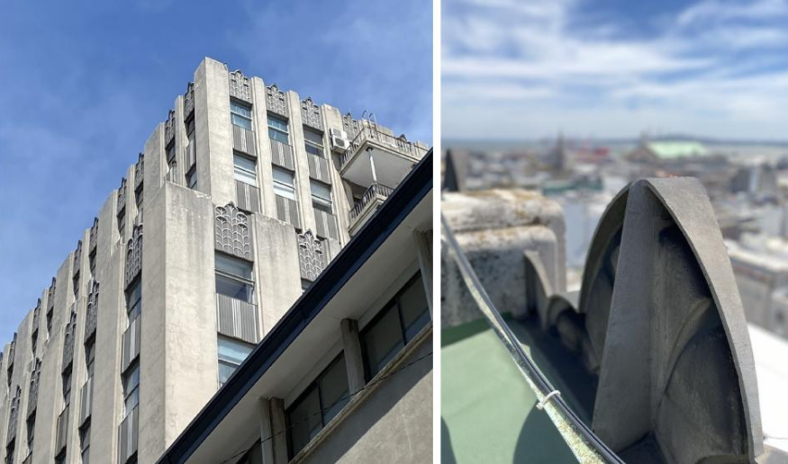 Edificio Artigas, declarado monumento histórico nacional. Foto: Ministerio de Educación y Cultura