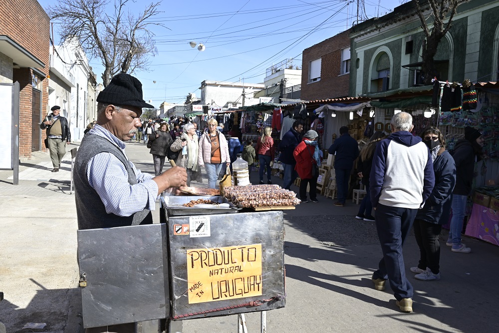 Las calles de Florida durante la procesión de San Cono