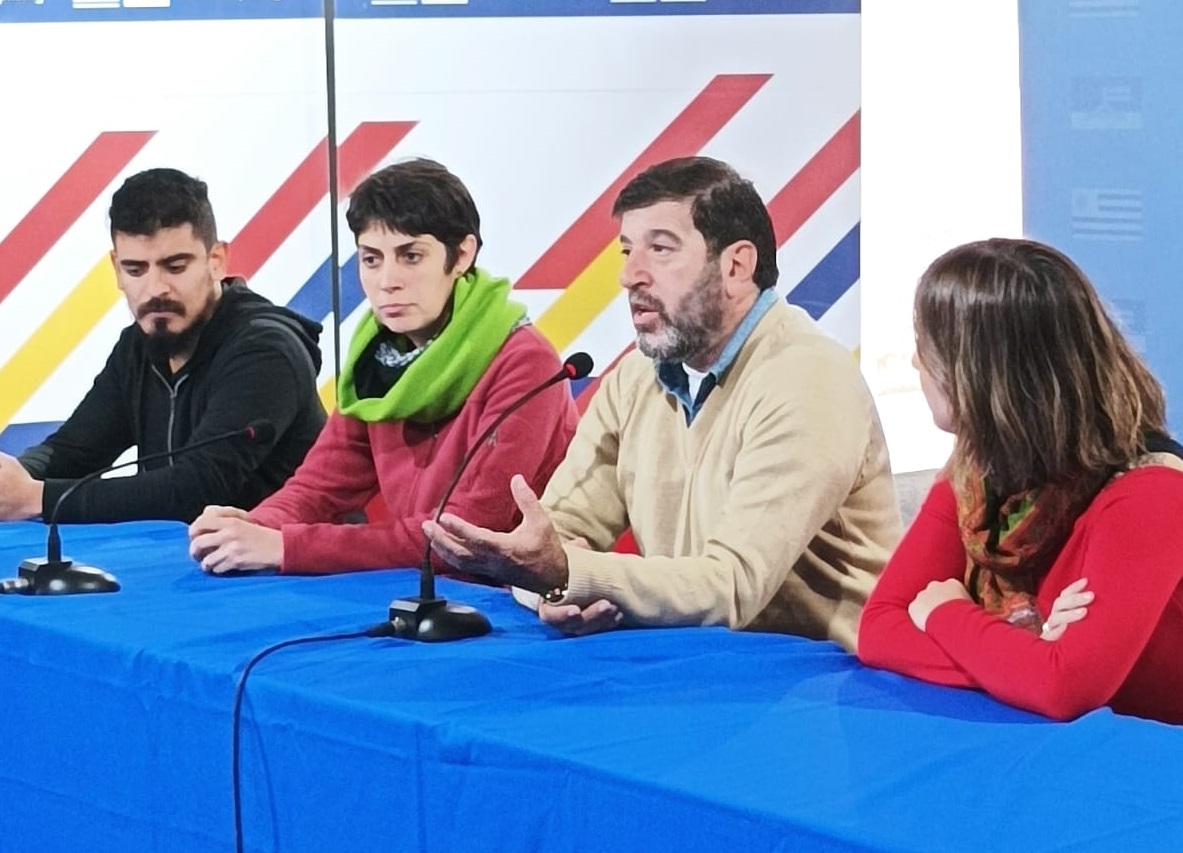 Conferencia del Frente Amplio. Foto: Fabián Muro
