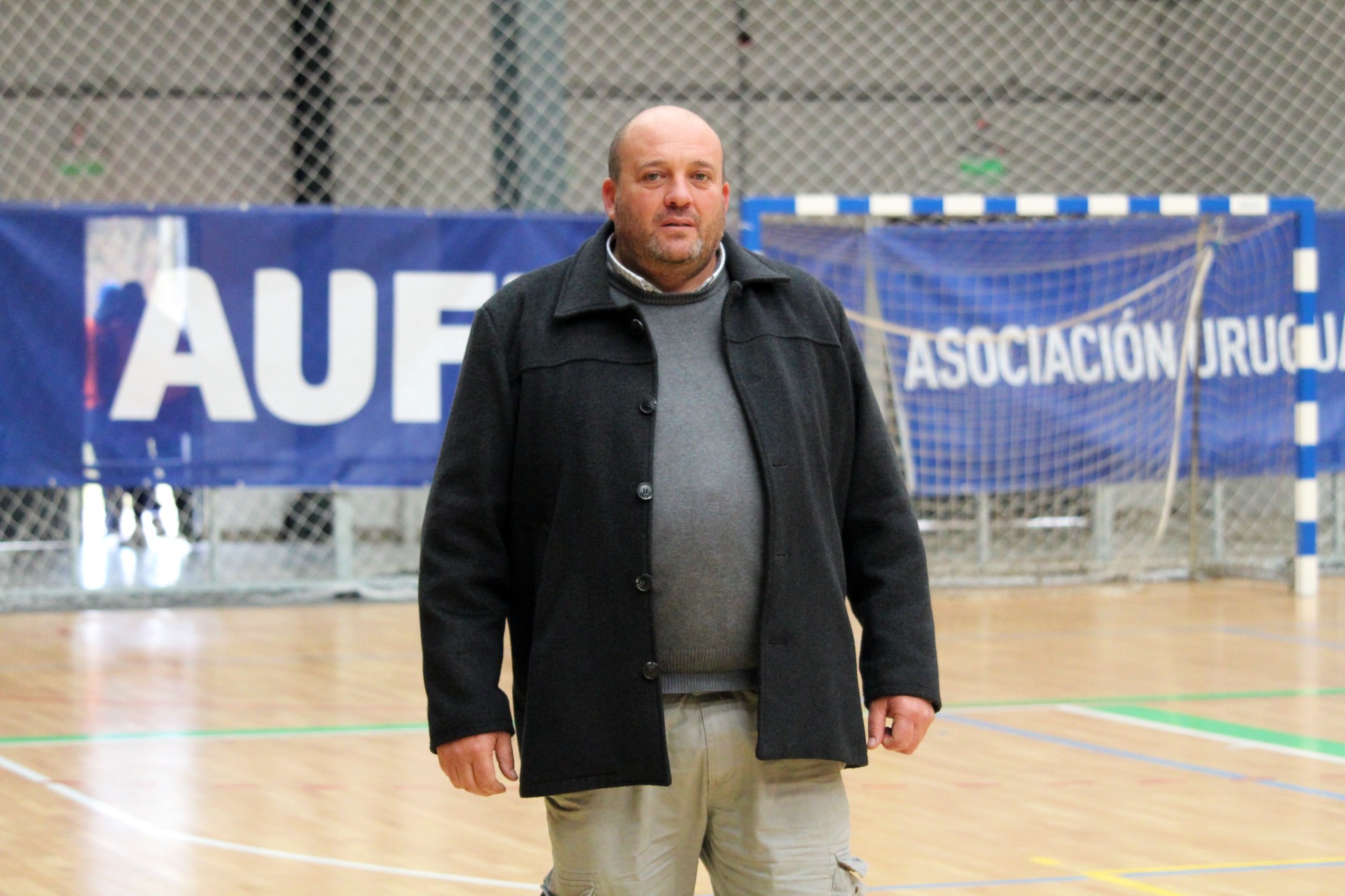 Leonardo Oper: presidente del Ejecutivo del Fútbol Sala de AUF. Foto: Matías Pérez