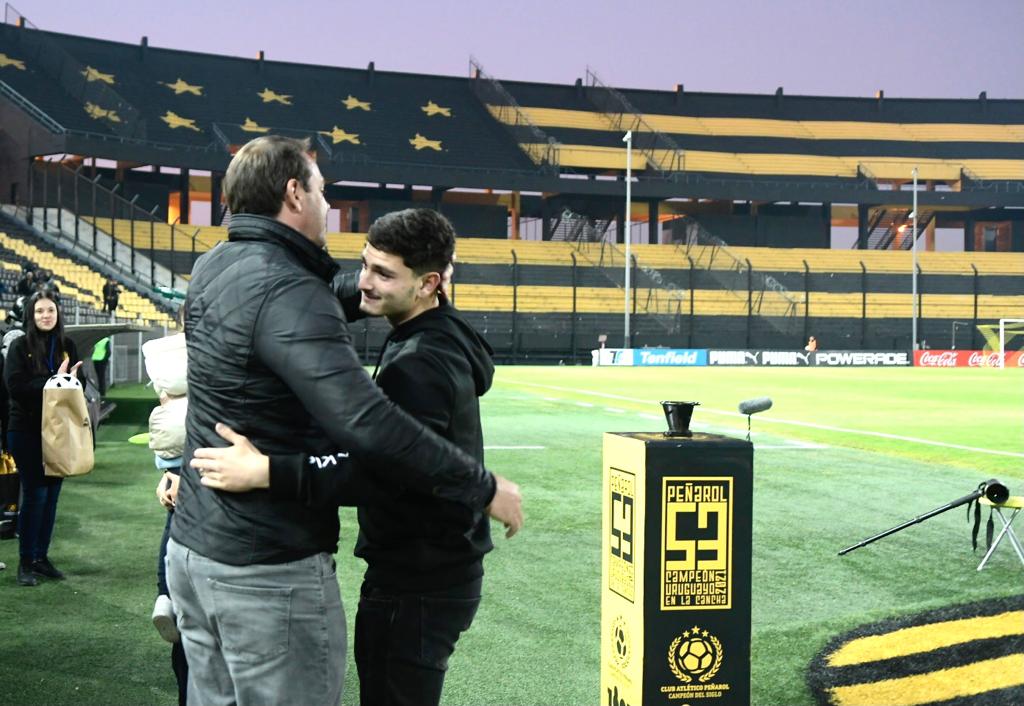 Ignacio Ruglio y Agustín Álvarez Martínez. Foto: Leonardo Mainé.