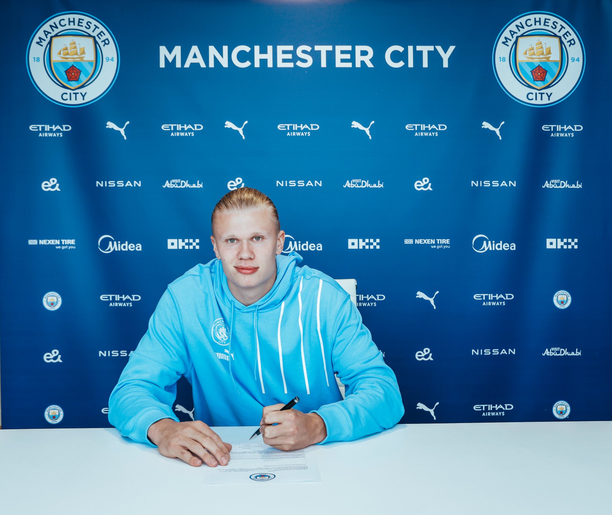 Erling Haaland. Foto: Manchester City.