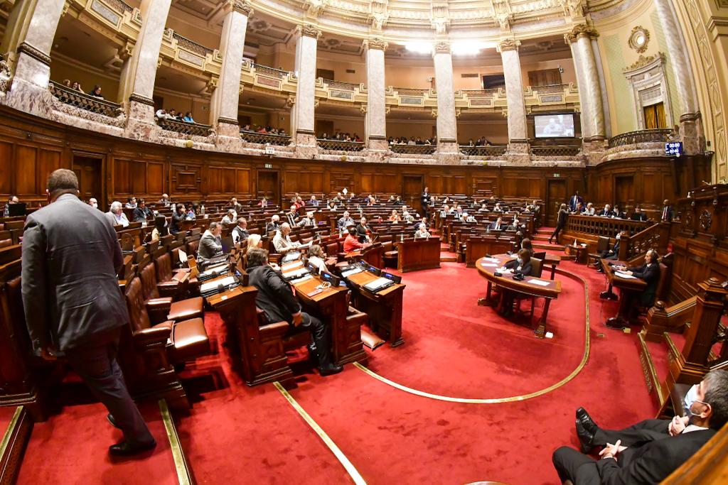Cámara de diputados debate las conclusiones de la investigadora de horas sindicales. Foto: Estefanía Leal