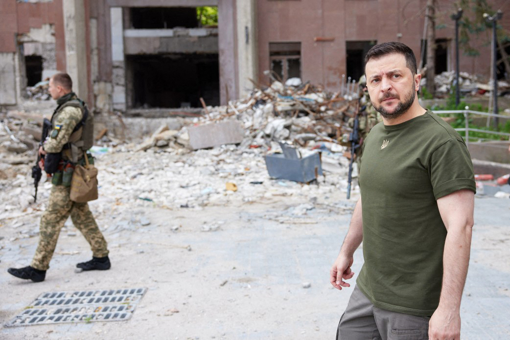 Volodimir Zelenski. Foto: AFP
