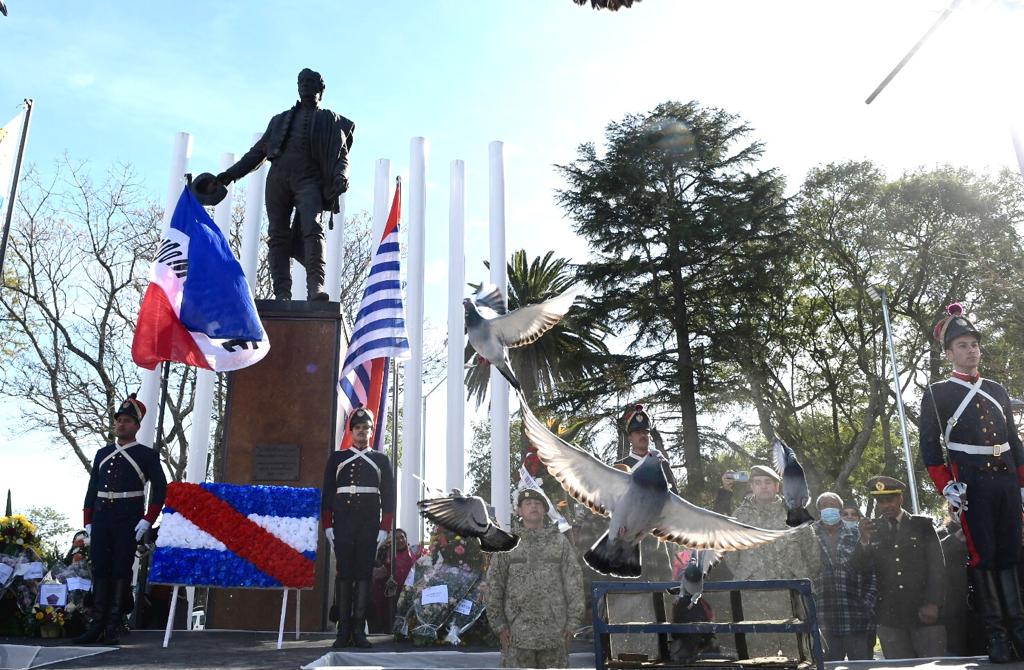 Natalicio de Artigas en Canelones. Foto: Leonardo Mainé