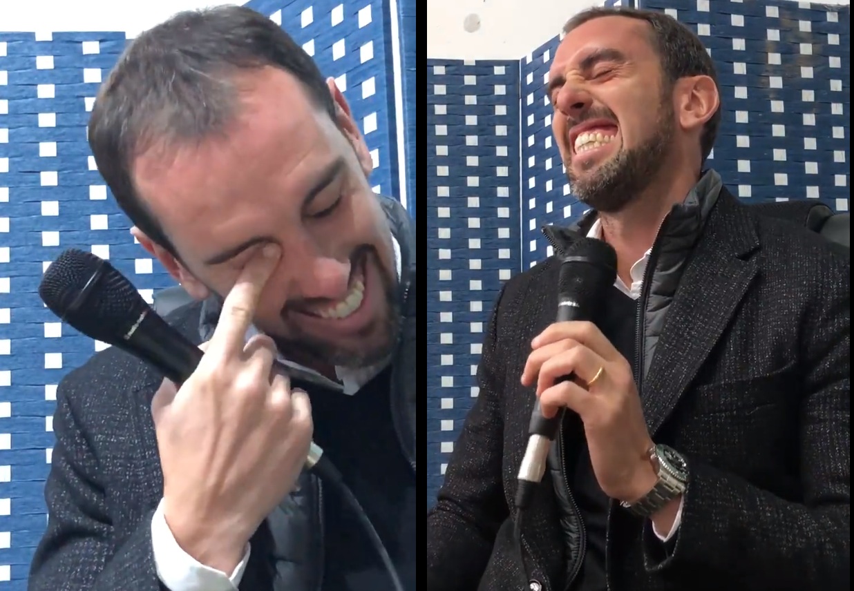 Diego Godín en Abran cancha