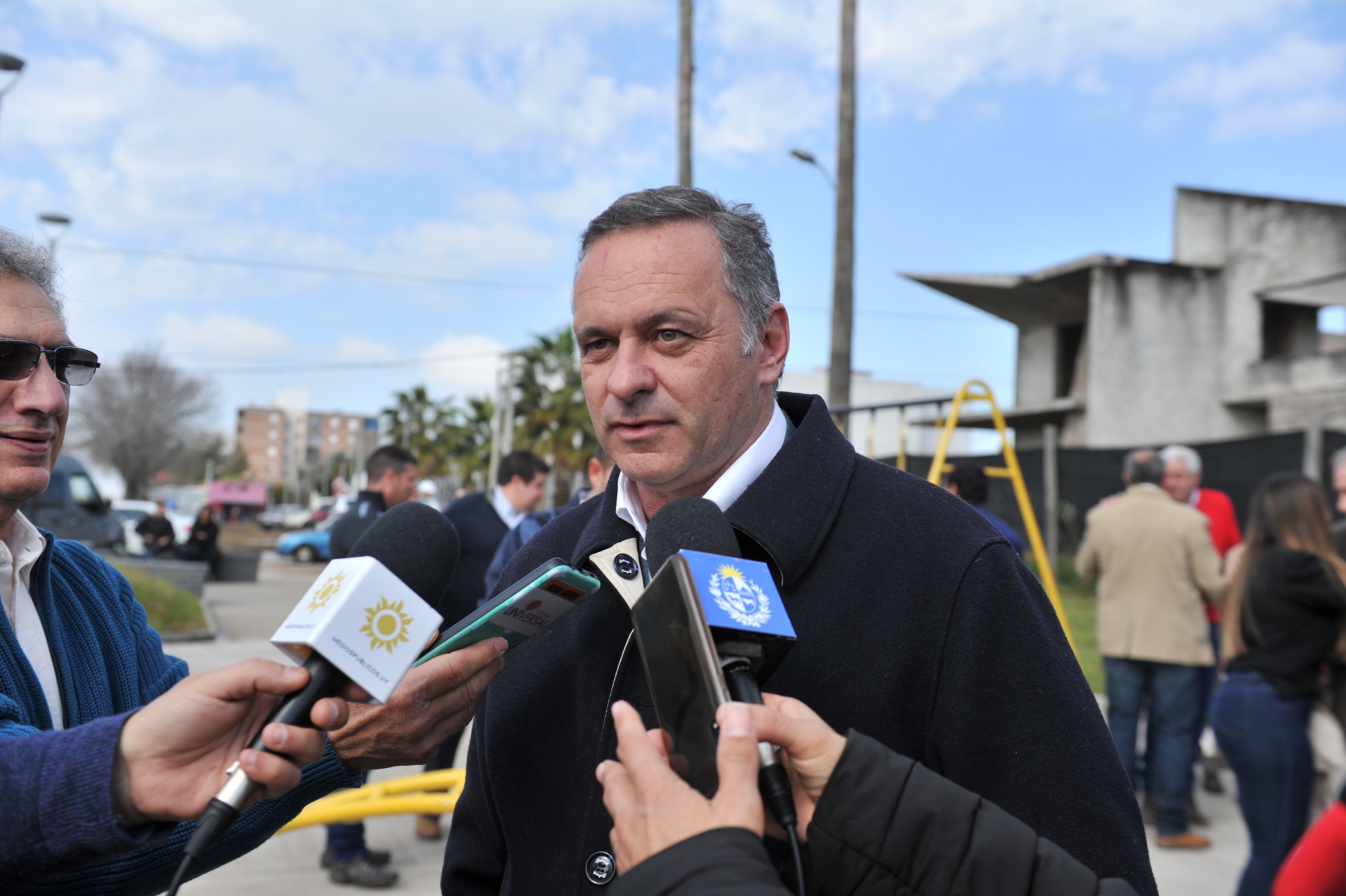Álvaro Delgado, secretario de Presidencia, en Tacuarembó. Foto: Presidencia
