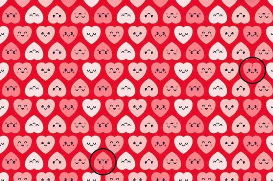 La solución del acertijo, donde pueden verse los dos corazones, que están rotos y tienen cara de tristeza. Foto: Depor
