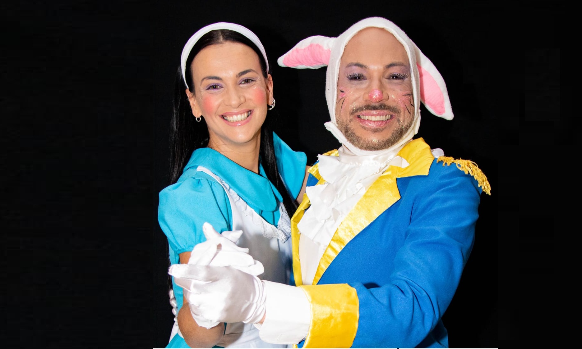 Luciana González y Jimmy Castilhos.