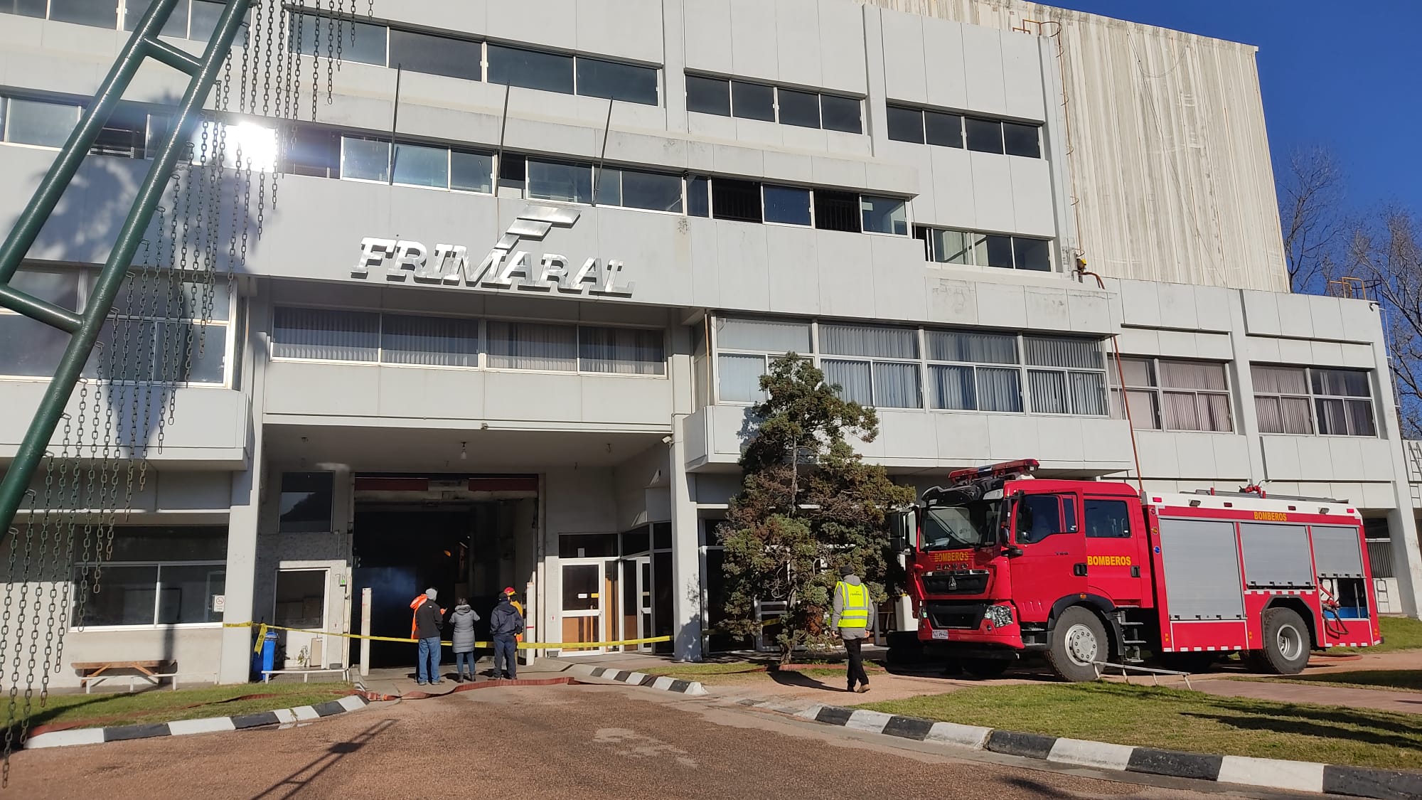 Bomberos. Foto: DNB