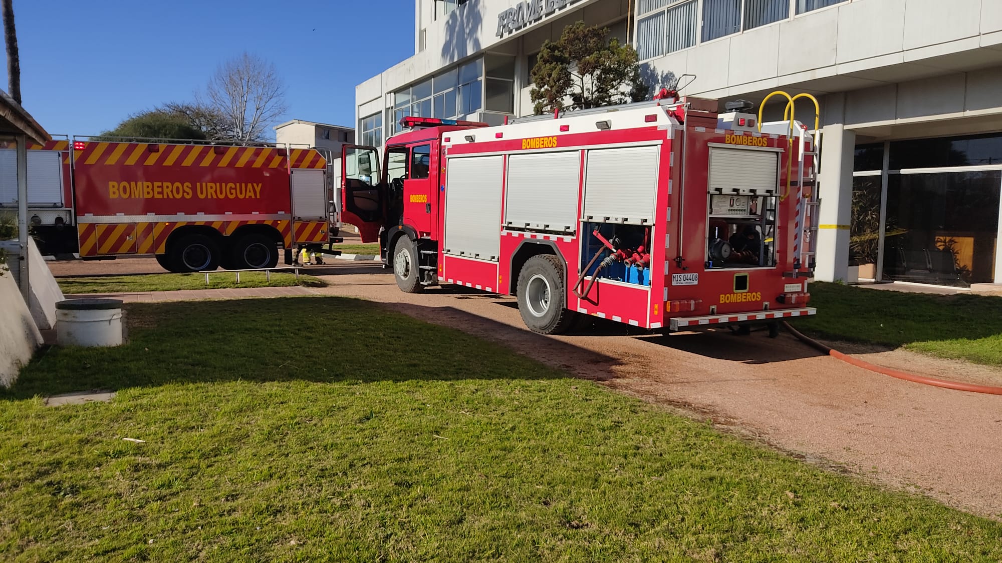 Bomberos. Foto: DNB