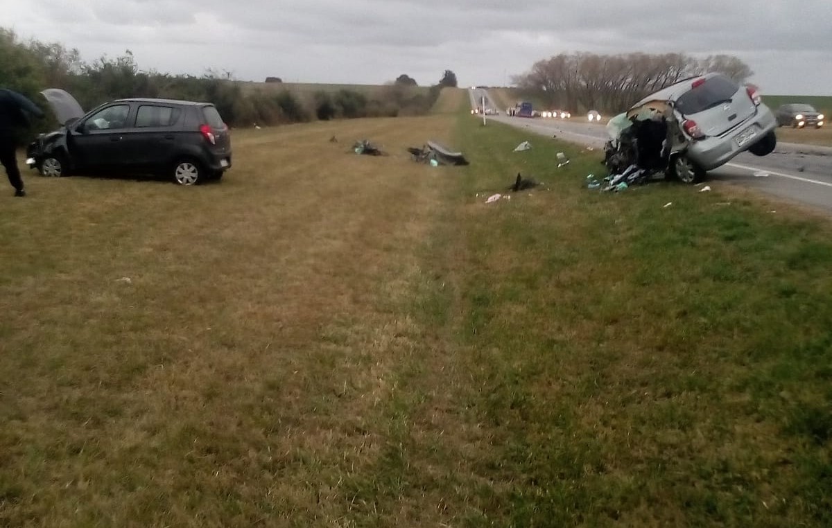 Choque múltiple en Ruta 1 dejó dos personas fallecidas y una herida ...