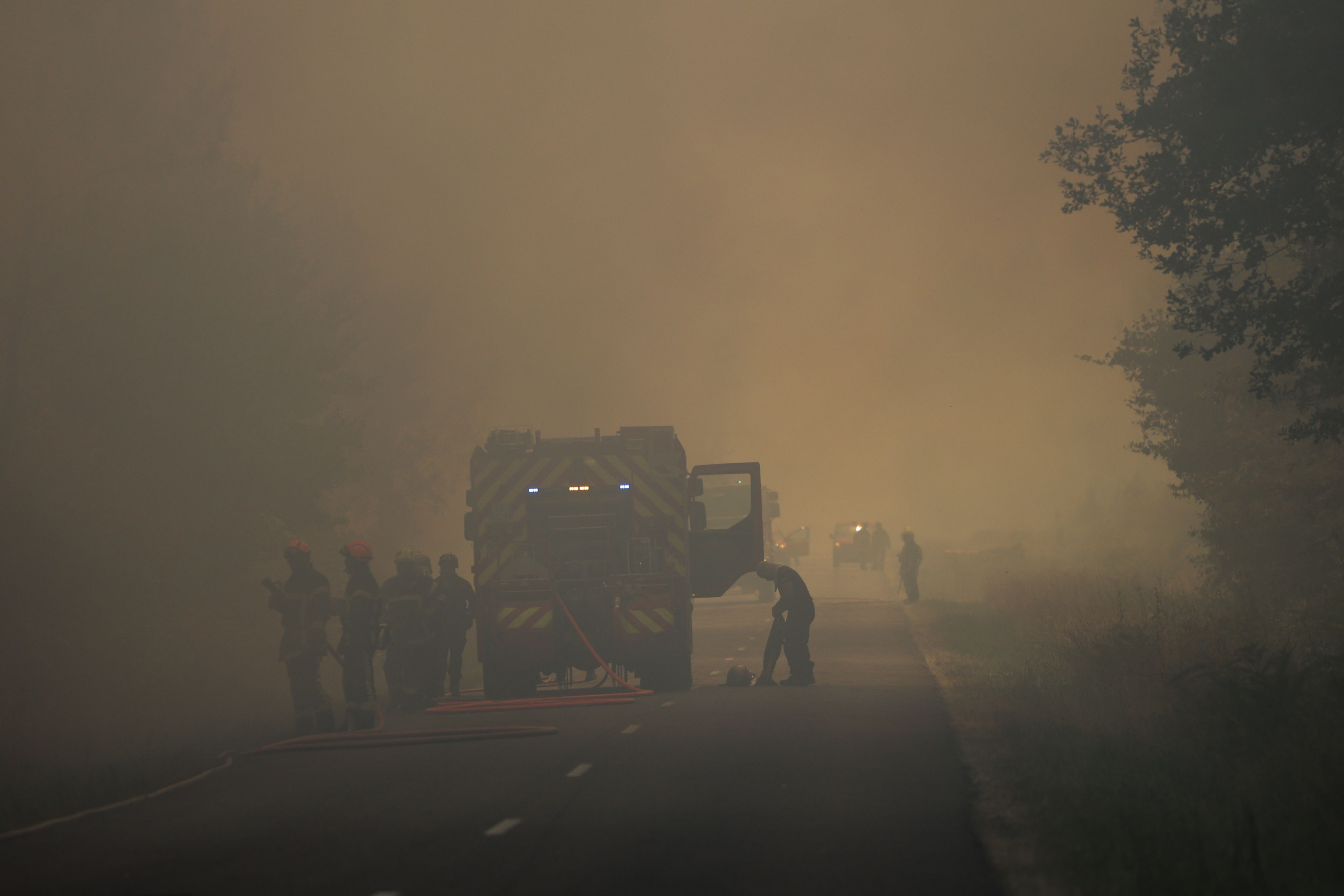 Incendios en Europa por ola de calor. Foto: AFP