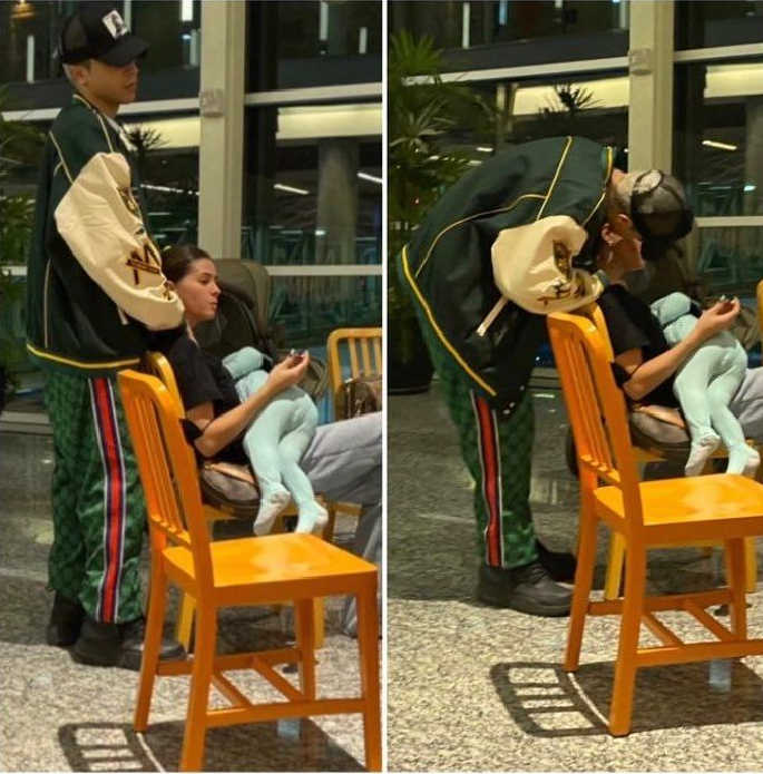 La China Suárez y Rusherking. Foto: Captura de Instagram @panchorno.