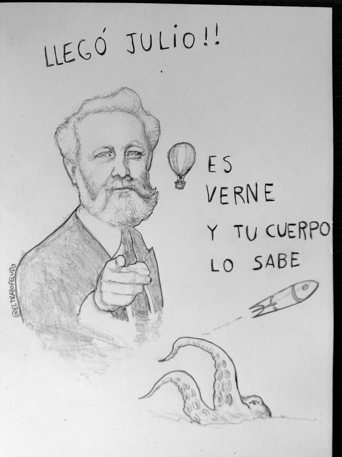 Dibujo El Trazo Peludo