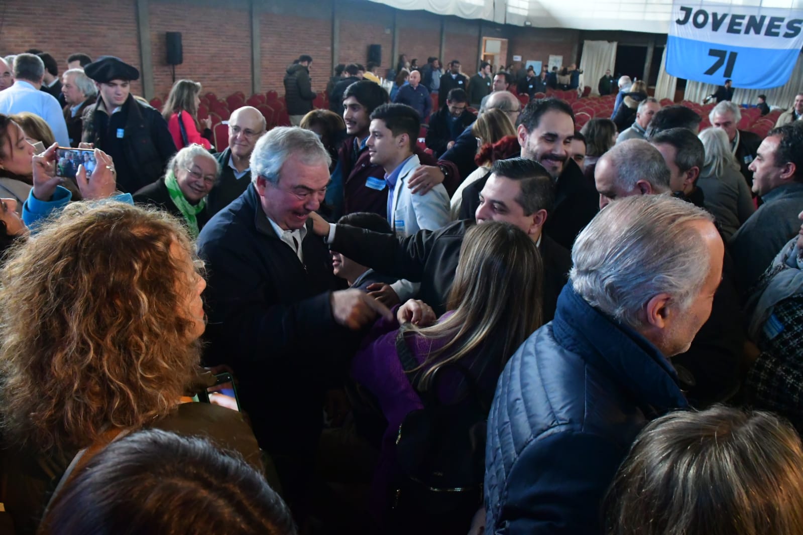 Luis Alberto Heber en Congreso Herrerismo. Foto: Francisco Flores